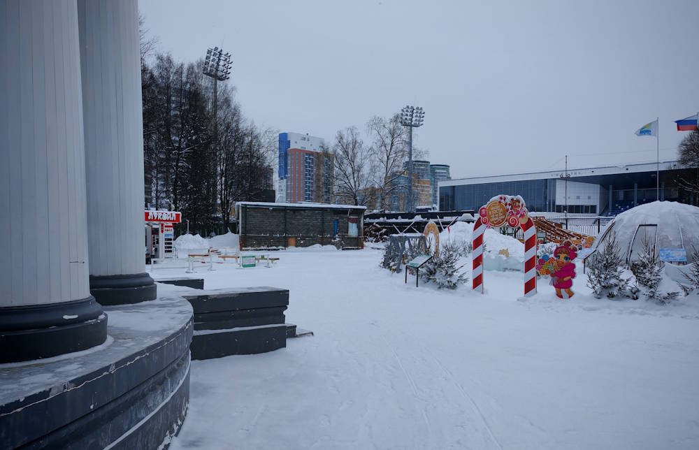 В пермском парке Горького снесли сцену