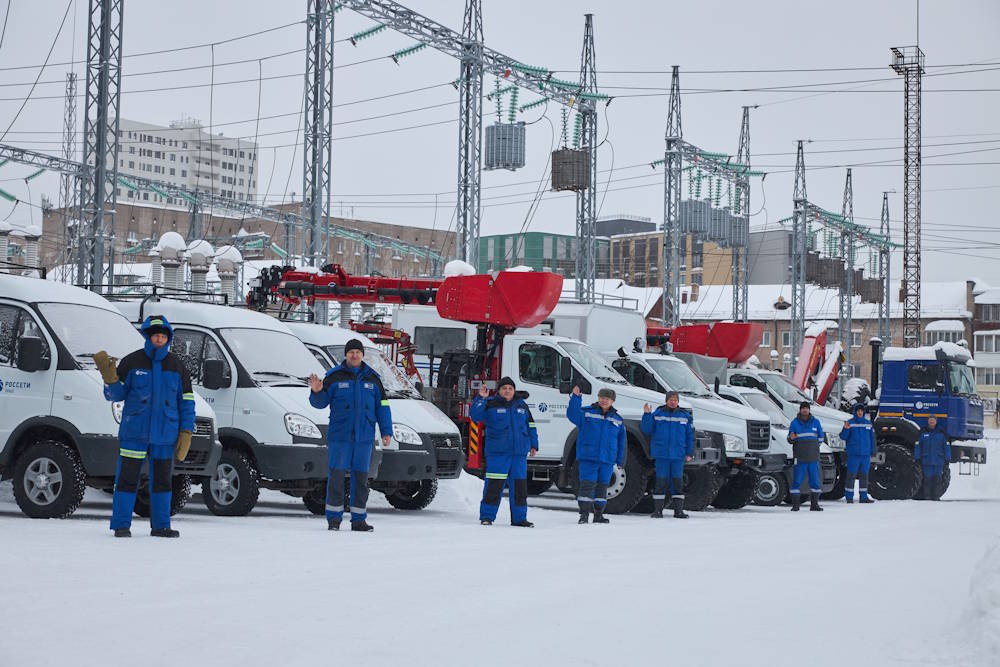 Автопарк пермского филиала «Россети Урал» пополнился современной отечественной техникой
