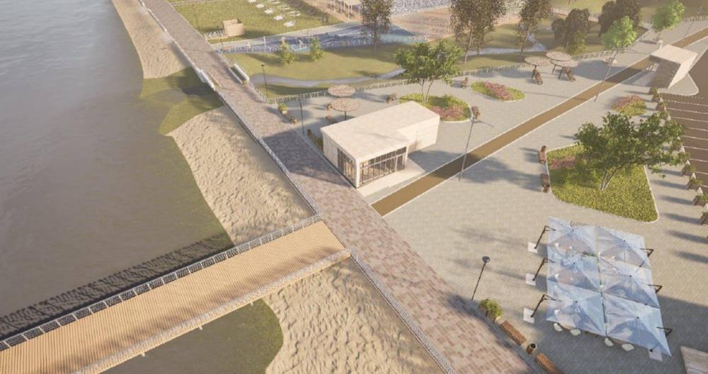 Проектировщики показали новый пляж у Мотовилихинского пруда