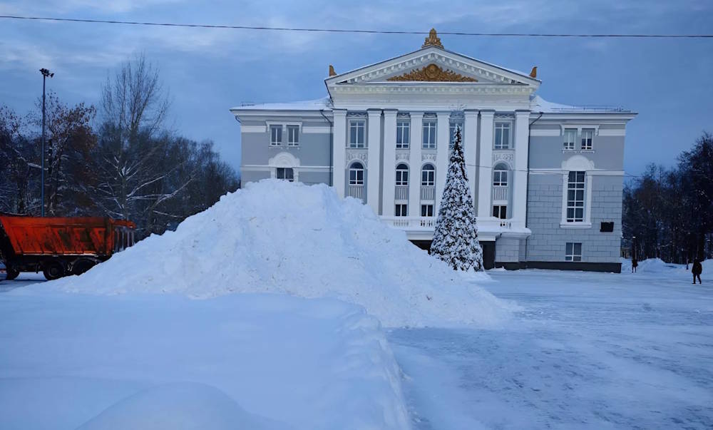 Превышающие норму в 2 раза снегопады в Пермском крае продолжатся