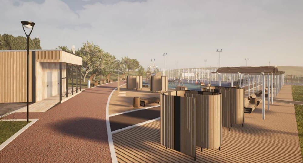 Проектировщики показали новый пляж у Мотовилихинского пруда