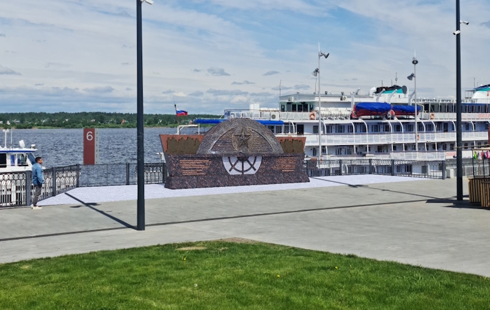 В Перми показали, как на набережной будет выглядеть памятник «Эвакуация»