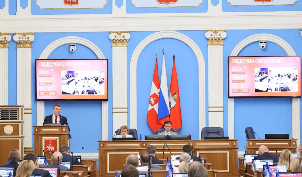 Глава Перми Эдуард Соснин представил итоги работы городских властей за 2025 год
